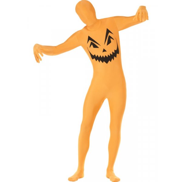 Second skin-dräkt, pumpa maskeraddräkt - Large