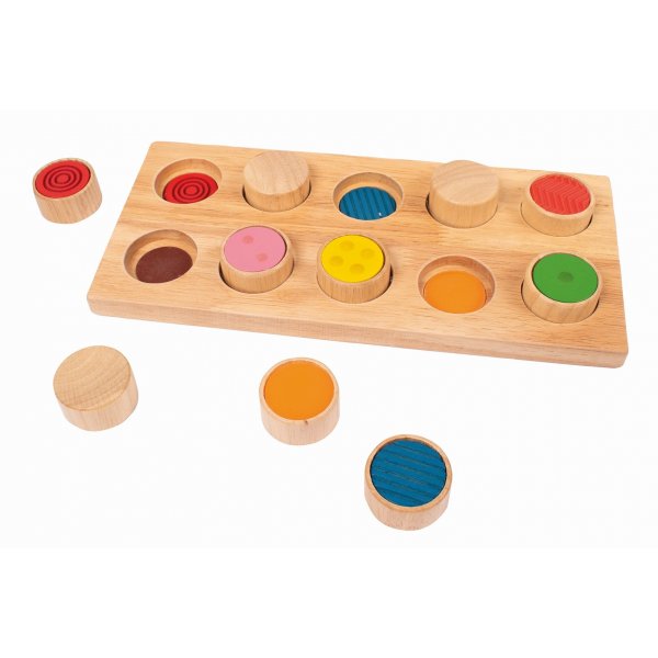 Taktilt memory spel