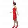 1920-tals Flapper Shimmy maskeraddräkt - Small
